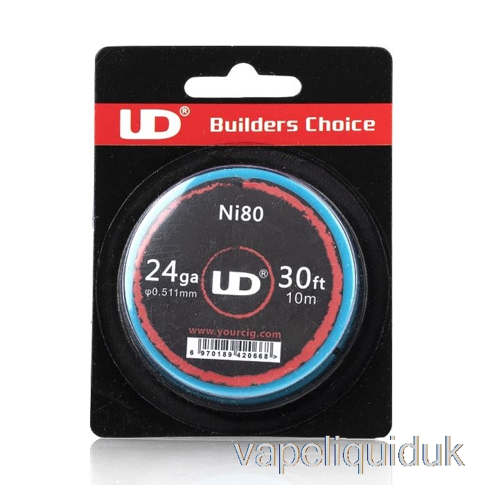 UD Youde Resistance Wire 24 GA - Nichrome 80 Vape Liquid